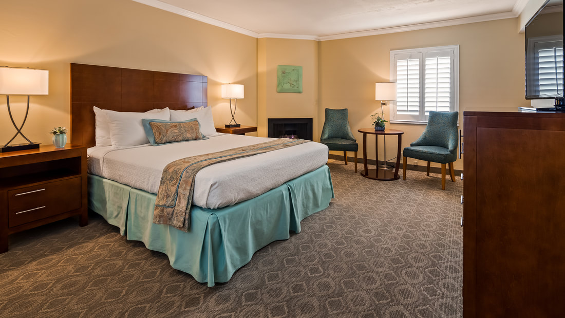 Newly remodeled and redesigned accommodations with comfortable beds and lovely views  